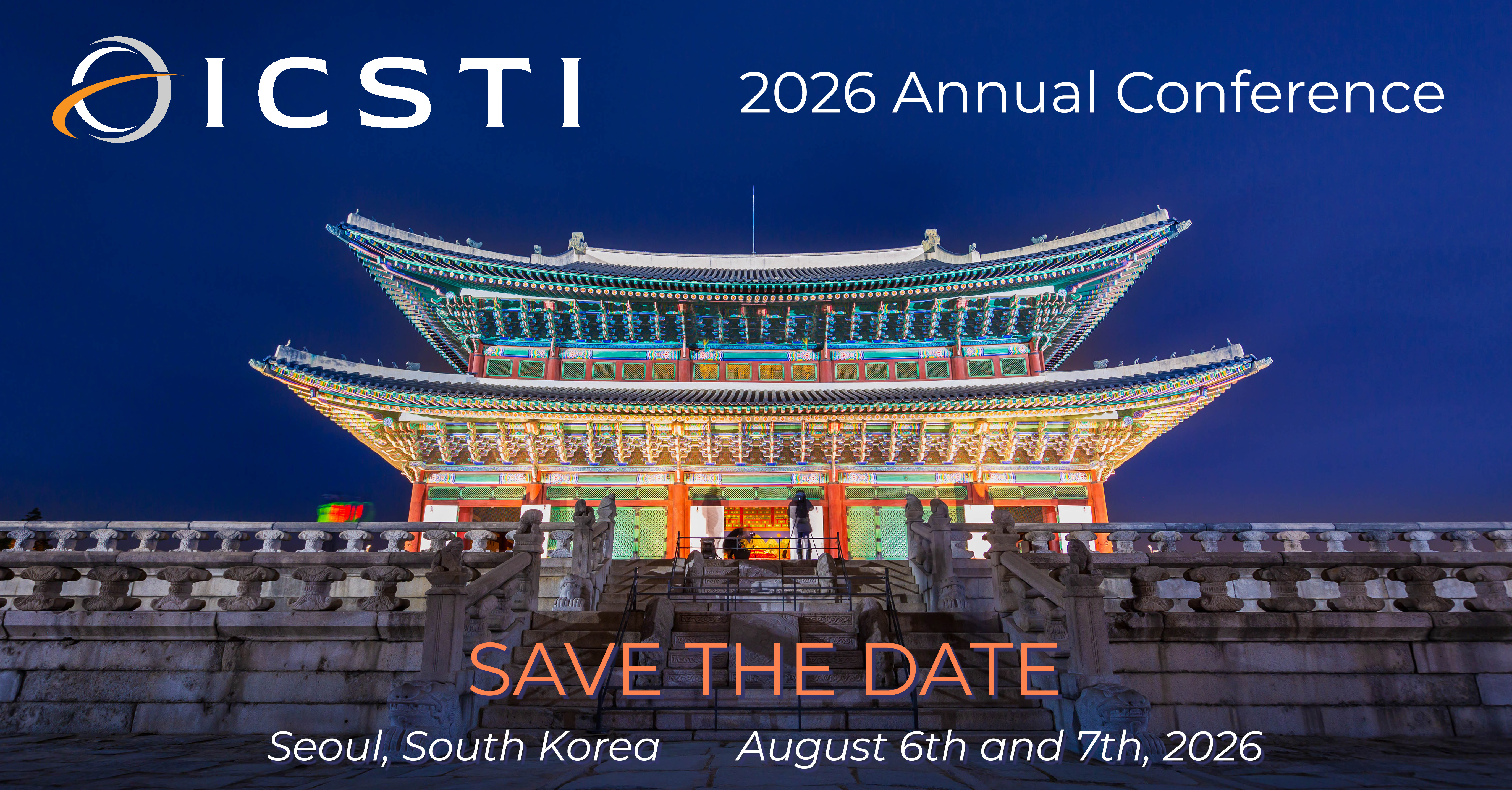 ICSTI Annual Conference August 6th and 7th, 2026